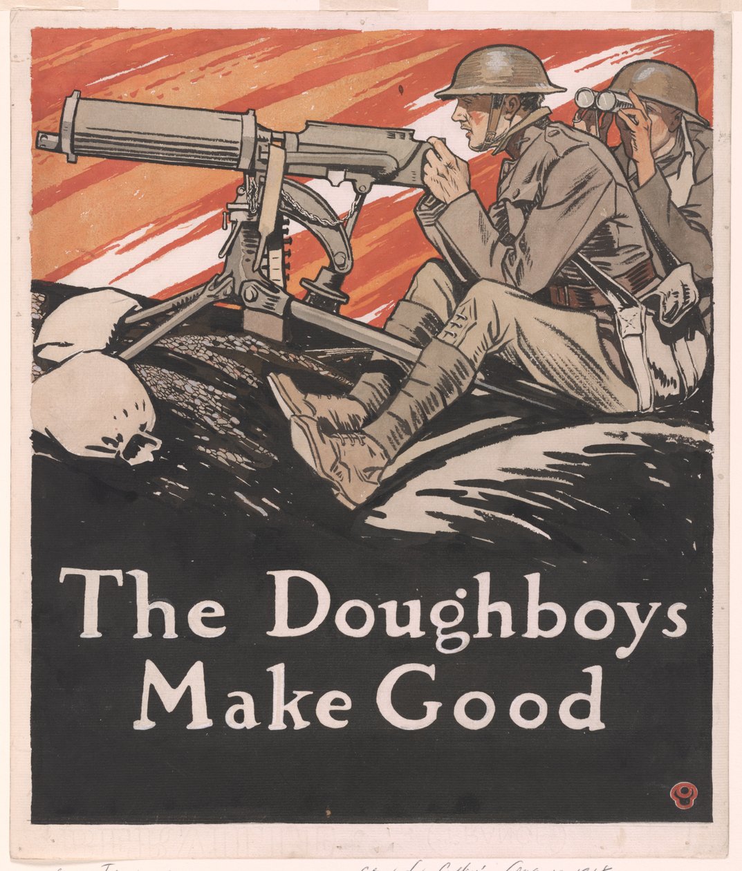 Os Doughboys fazem o bem de Edward Penfield