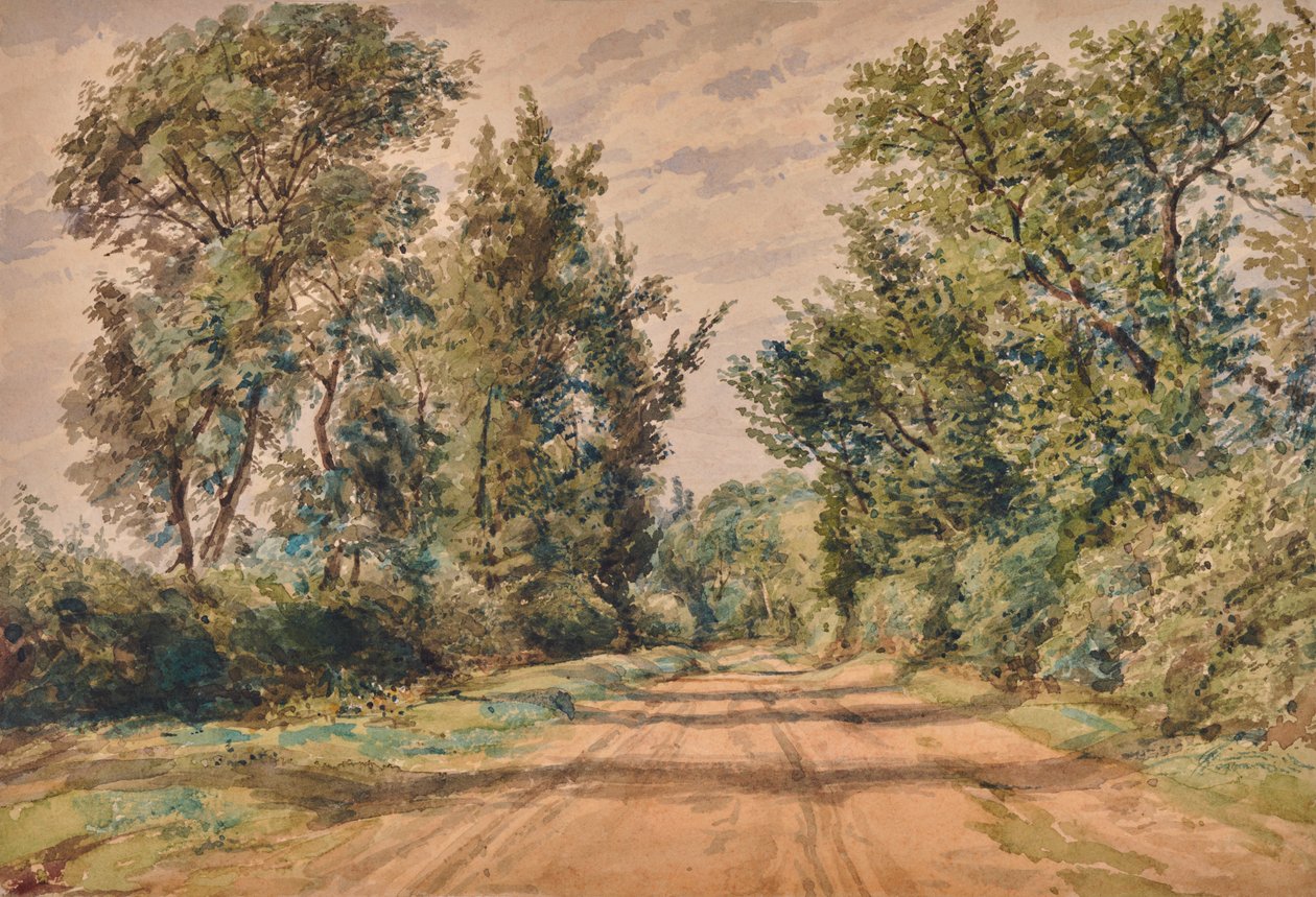 paisagem com estrada de Edward Pretty