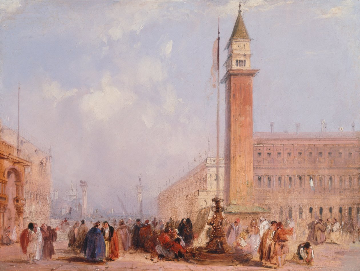 A Piazzetta, Veneza de Edward Pritchett