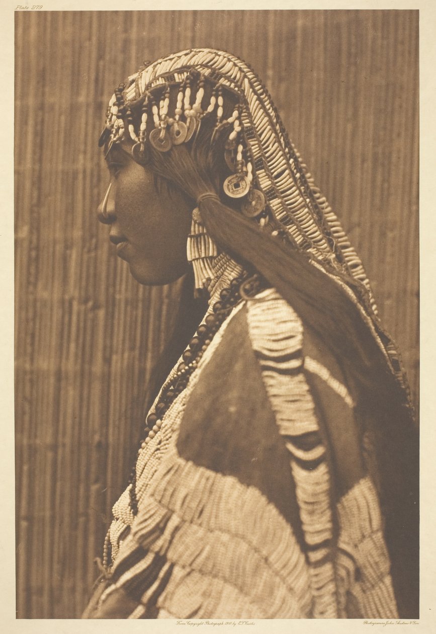 Wishham Girl, Perfil de Edward S. Curtis