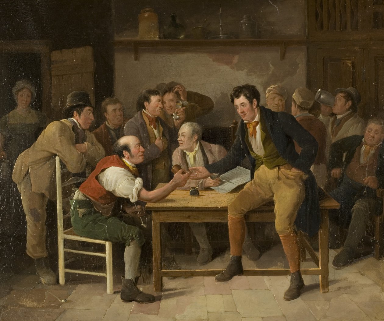 Inn Scene, c.1820 de Edward Villiers Rippingille