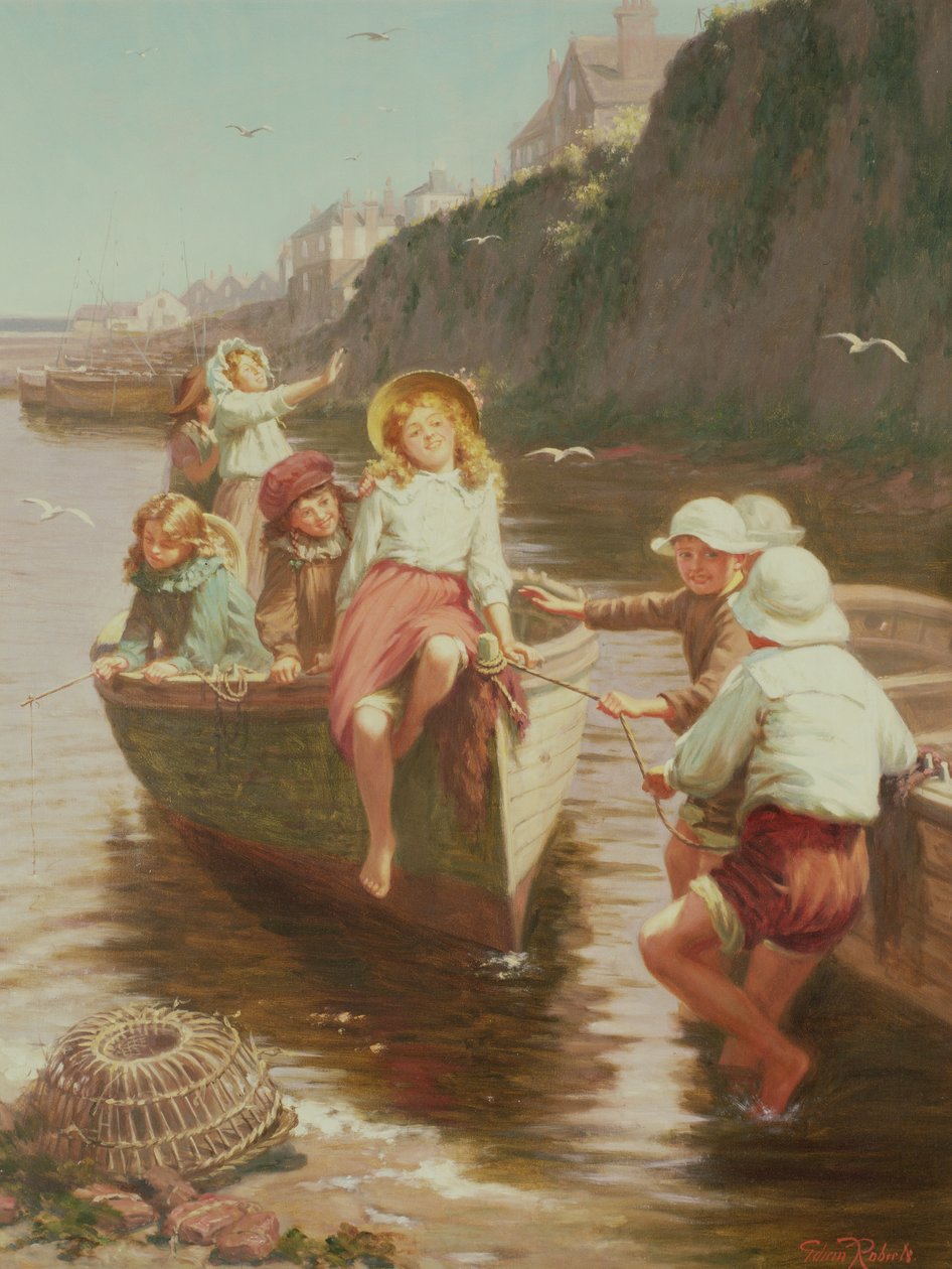 A festa de barco de Edwin Thomas Roberts