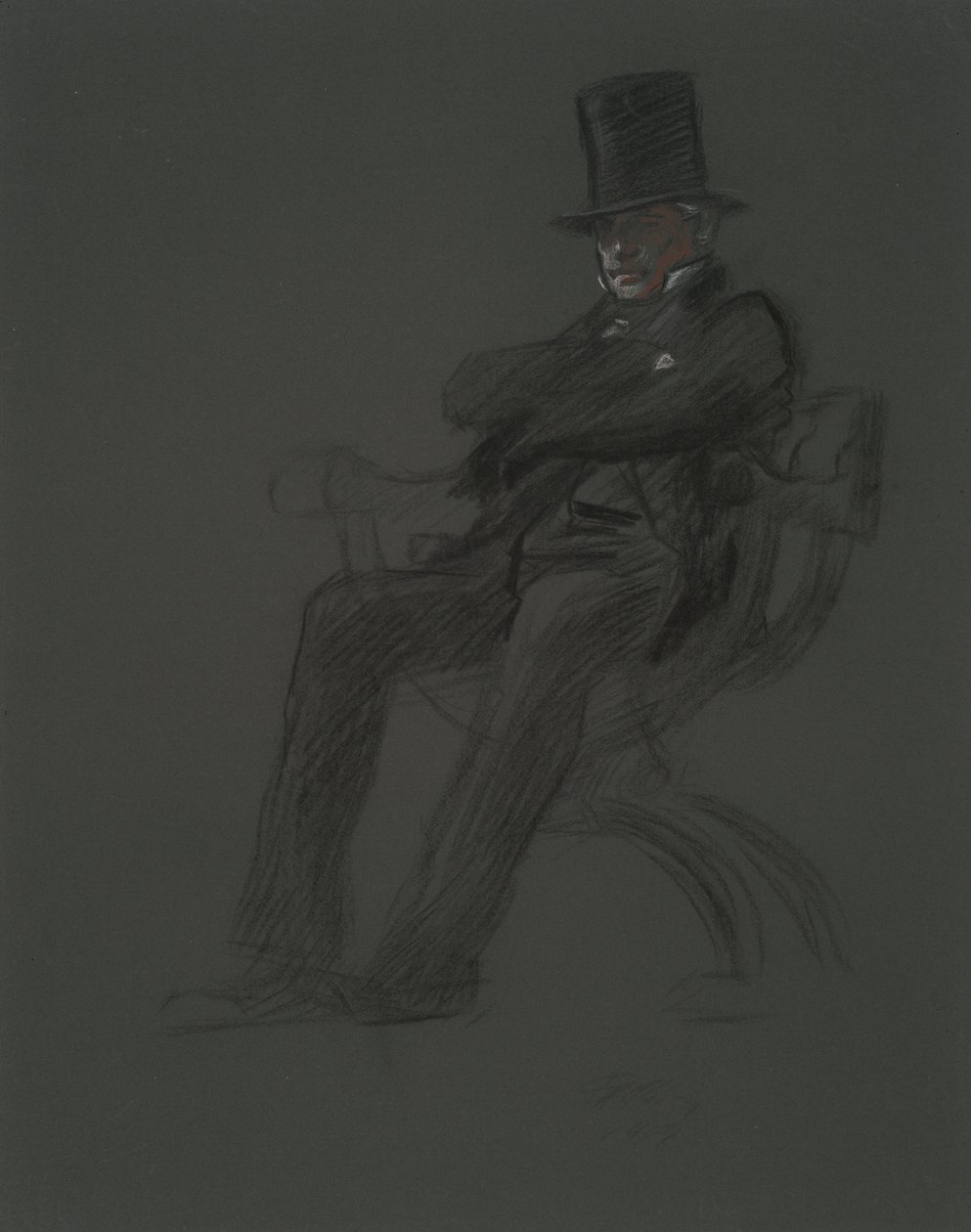 Estudo de figuras para de Edwin Austin Abbey