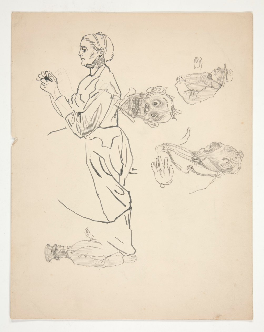 Folha de estudos de Edwin Austin Abbey