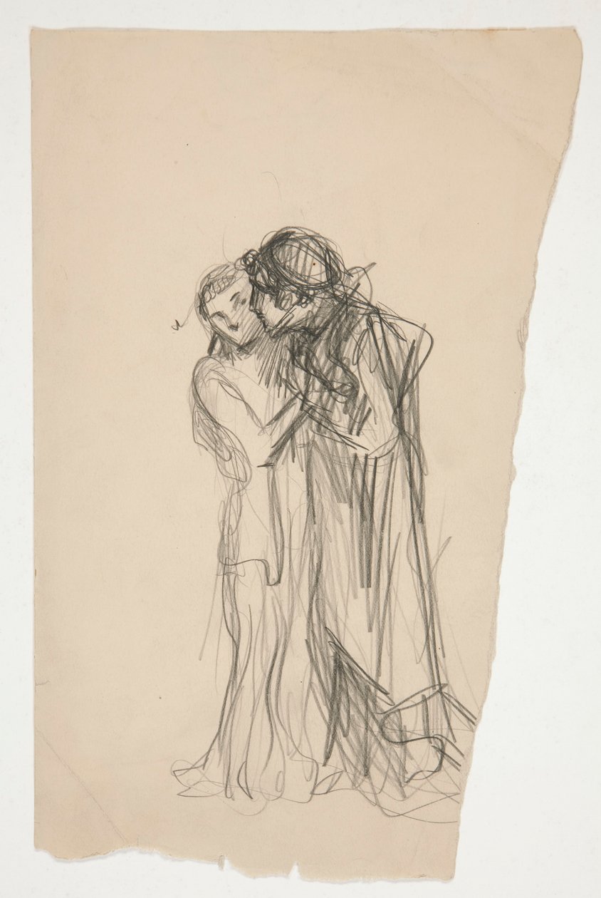 Estudo para a Décima-Segunda Noite (?) de Edwin Austin Abbey