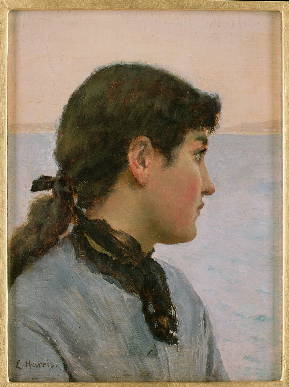 Uma pescadora, Newlyn de Edwin Harris
