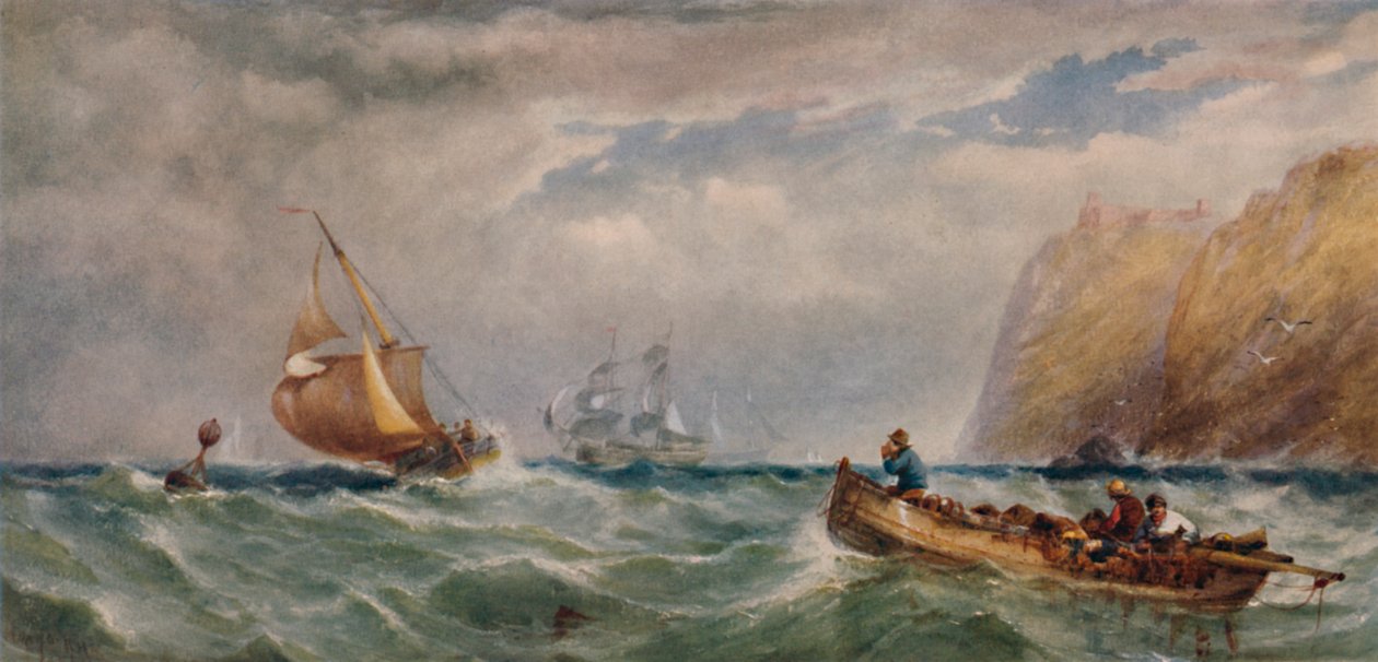 Seapiece, século XIX-XX, 1935 de Edwin Hayes