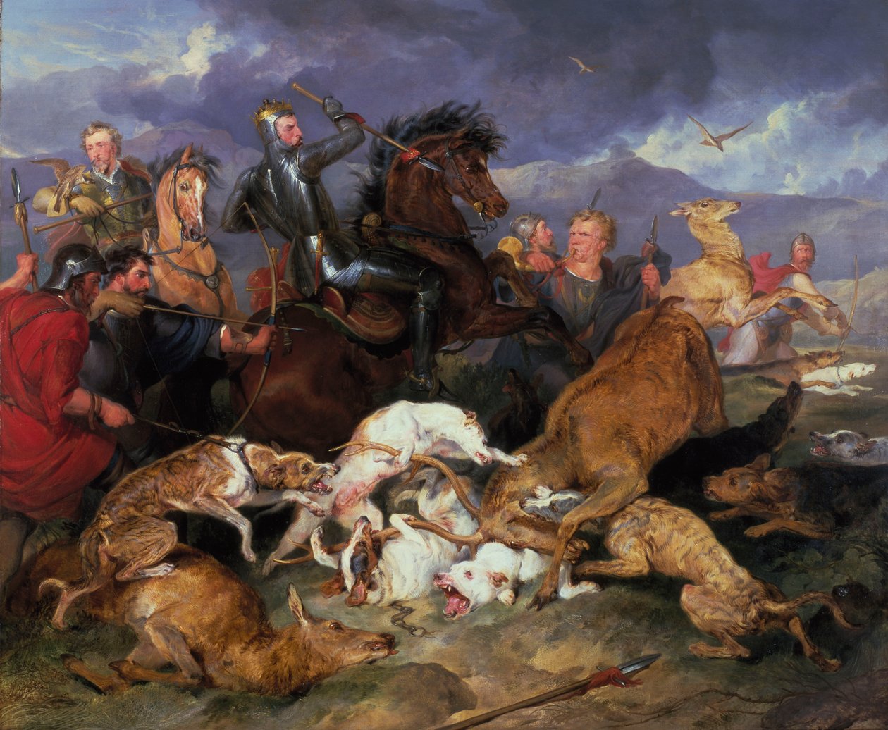 A Caça ao Chevy Chase de Edwin Landseer