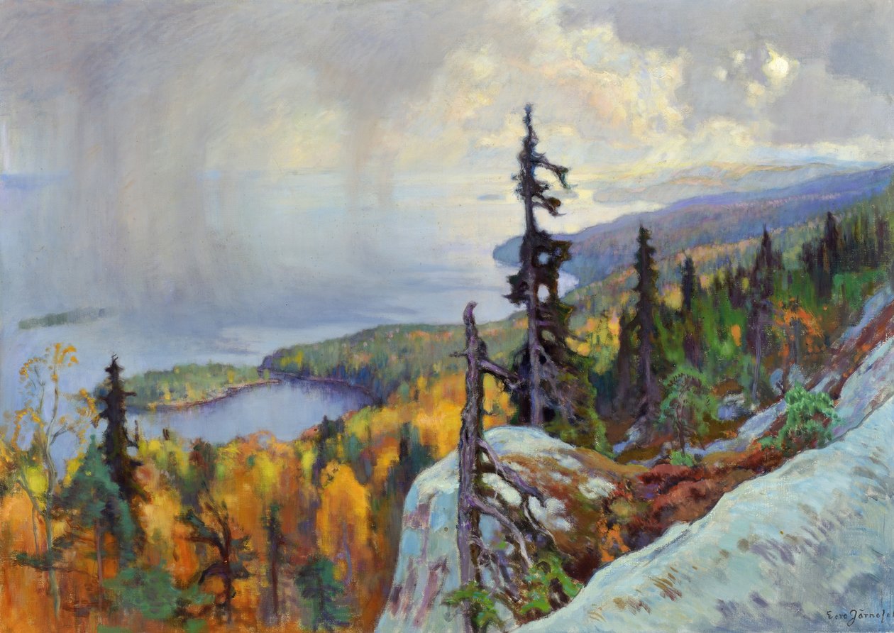 Paisagem de Koli, 1930 de Eero Järnefelt