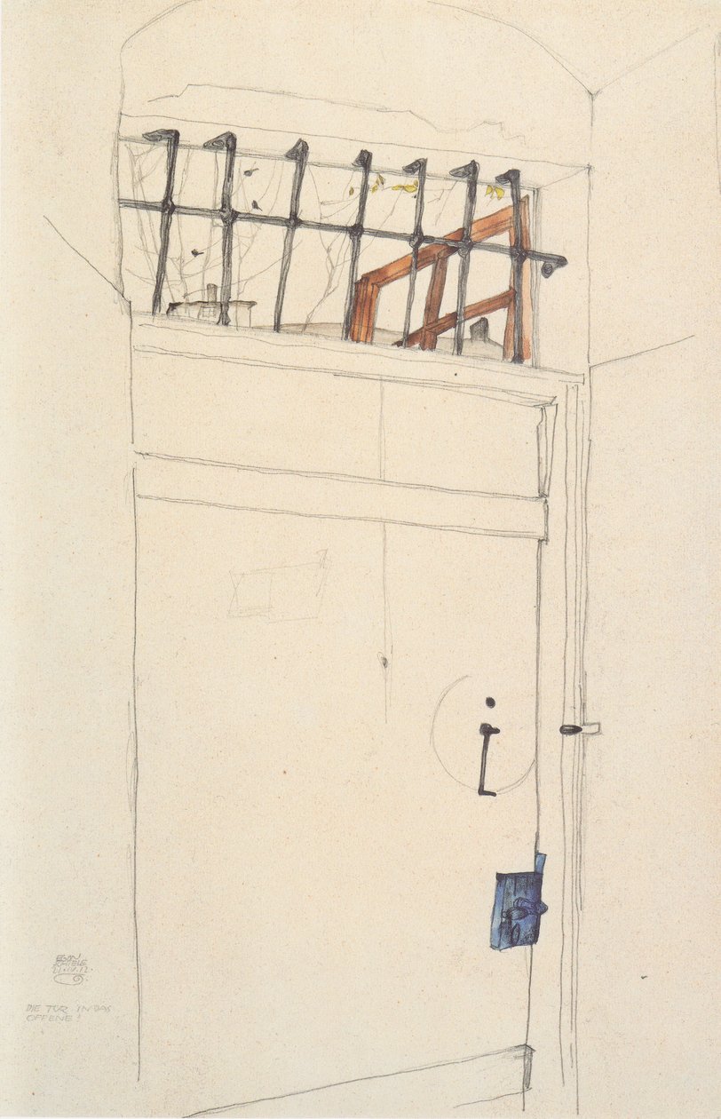 A porta para o aberto de Egon Schiele