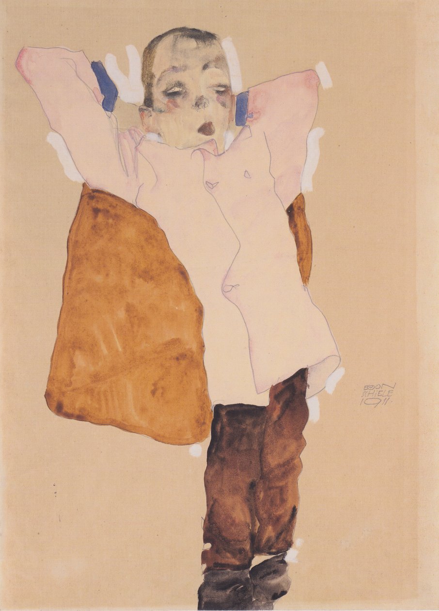 Knabe (pequeno) de Egon Schiele