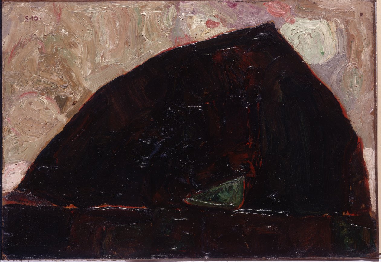 Montanha no rio, 1910 de Egon Schiele