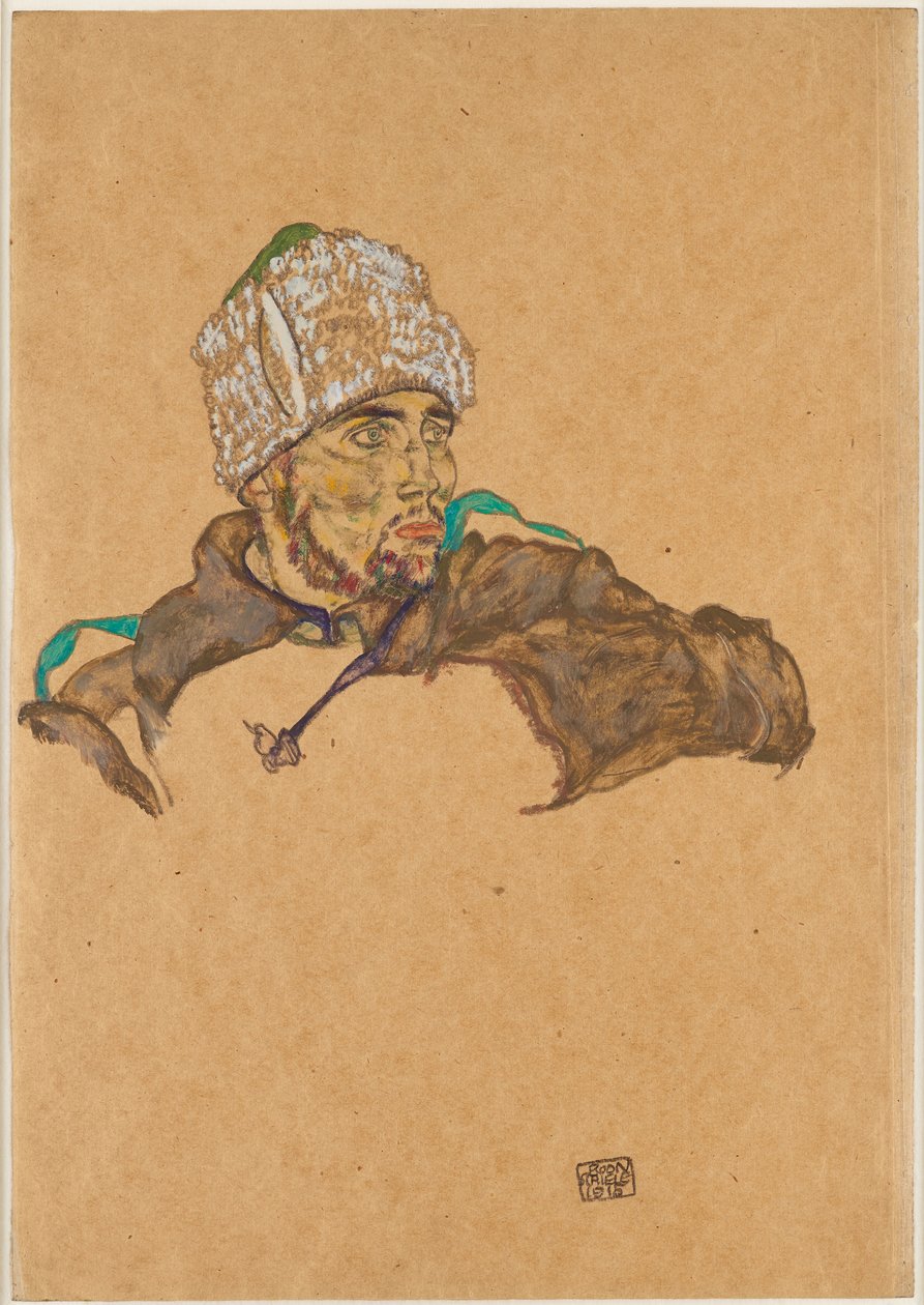 Prisioneiro de guerra russo de Egon Schiele