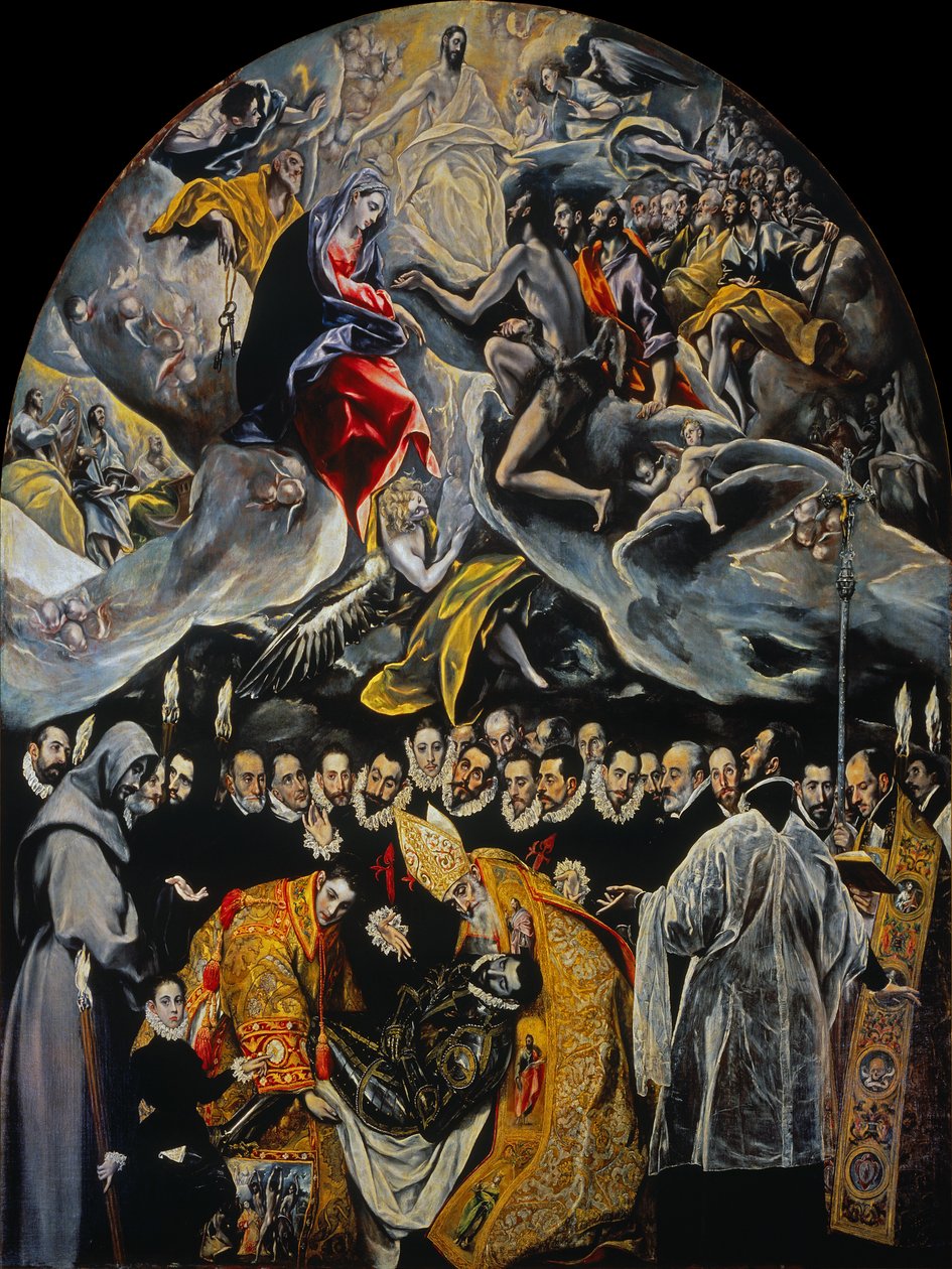 O enterro do conde de Orgaz de El Greco
