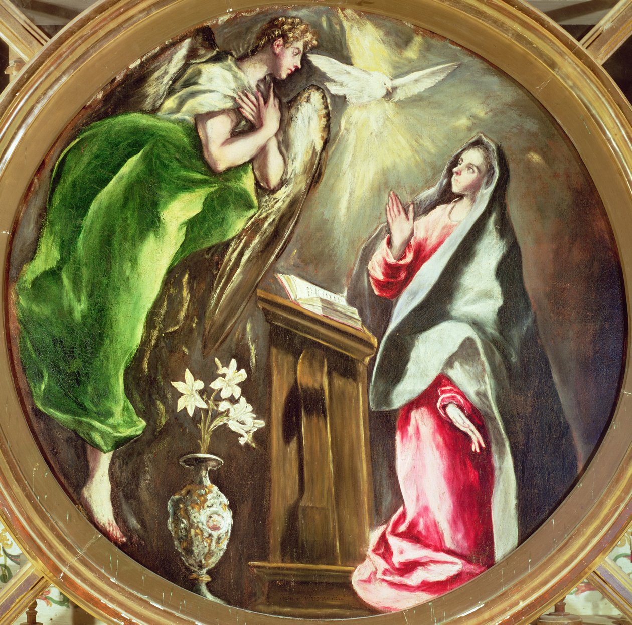 A Anunciação, 1597-1603 de El Greco