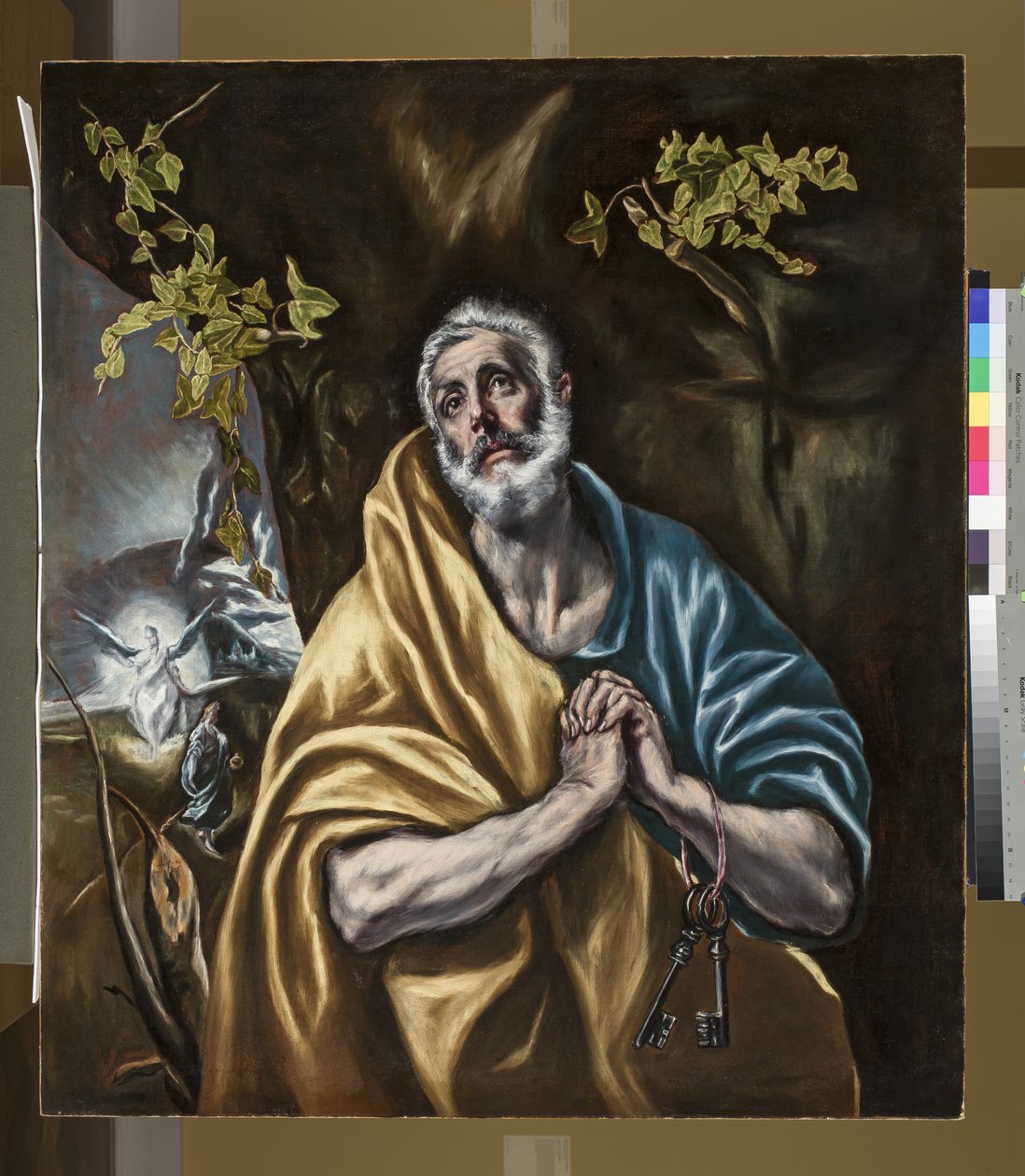 O penitente São Pedro, c.1590-95 de El Greco