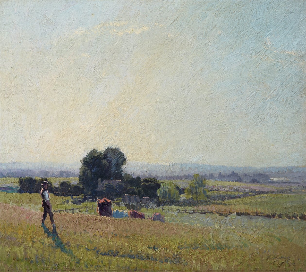 Luz da manhã de Elioth Gruner