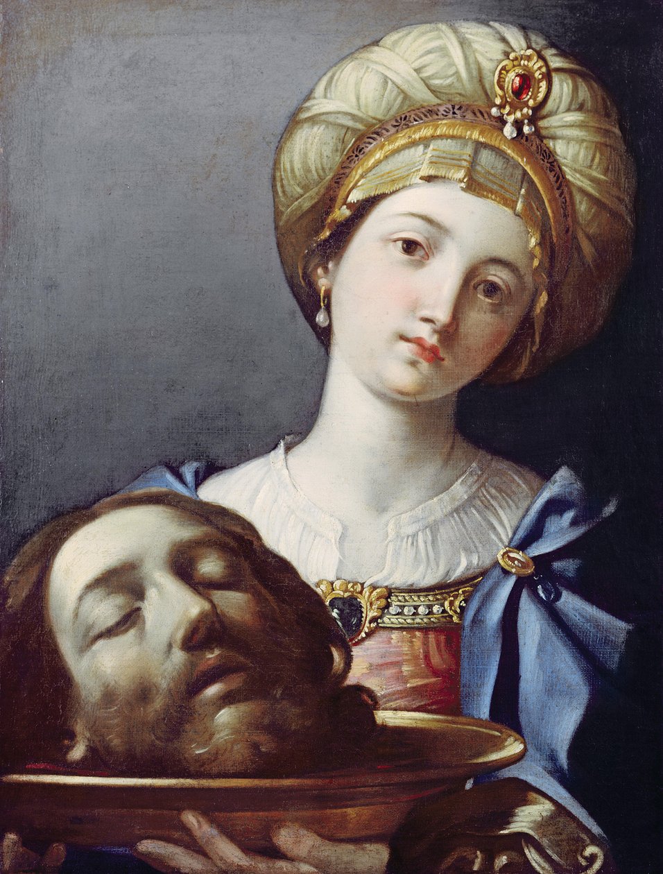 Herodias, com a cabeça de João Batista de Elisabetta Sirani