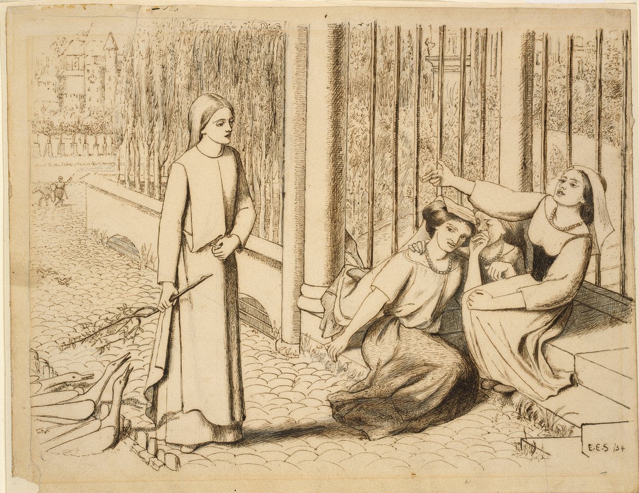 Pippa Passes, 1854 de Elizabeth Siddal