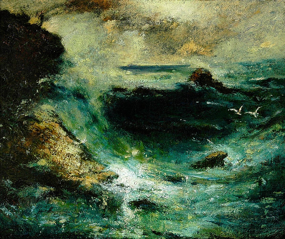 Águas turbulentas de Elliot Daingerfield