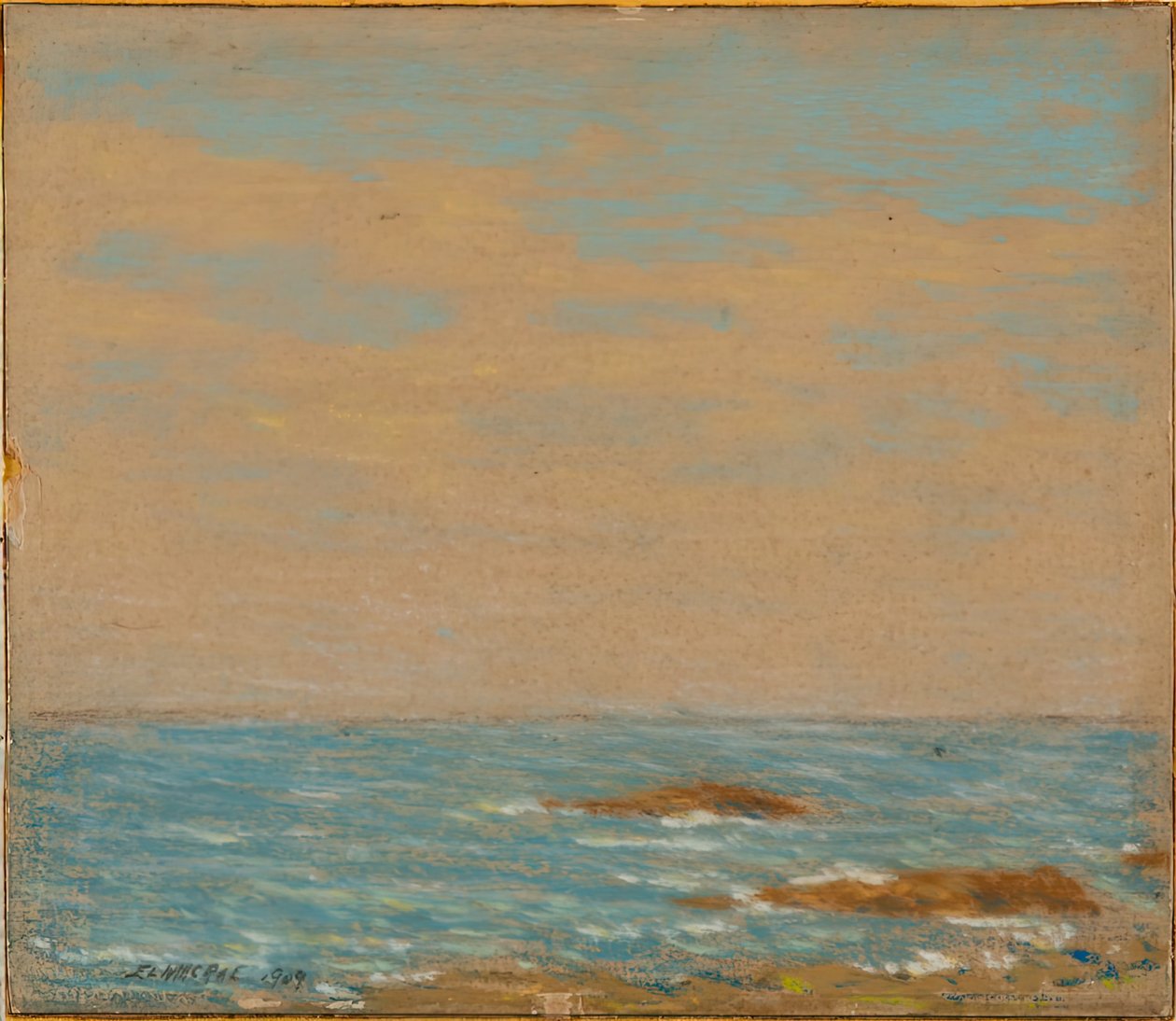 Seascape, 1909. de Elmer Livingston MacRae