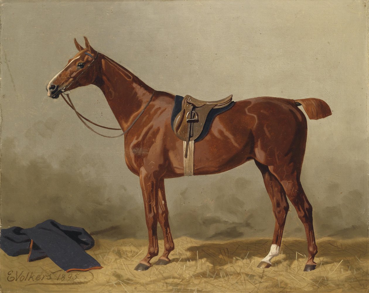 Cavalo de esporte selado de Emil Volkers