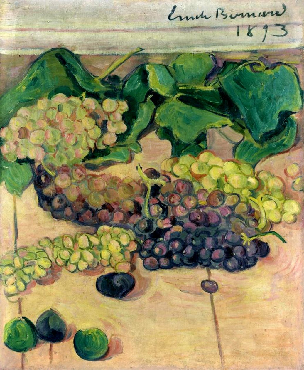 Uvas, 1893 de Emile Bernard
