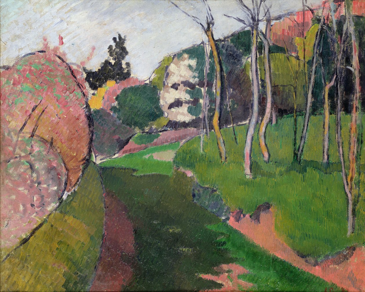 Paisagem, 1889 de Emile Bernard