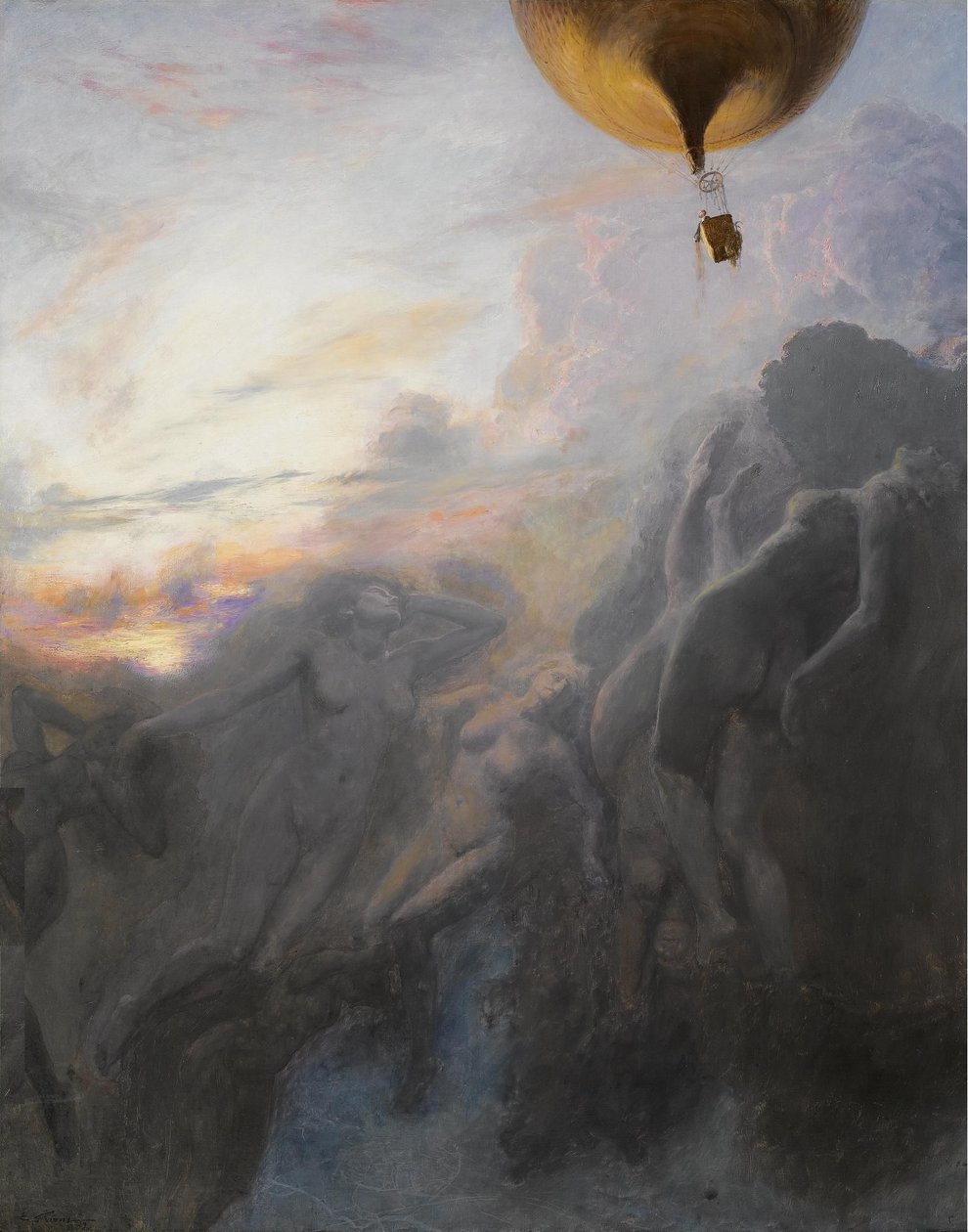 Viagem a Infinin de Emile Friant