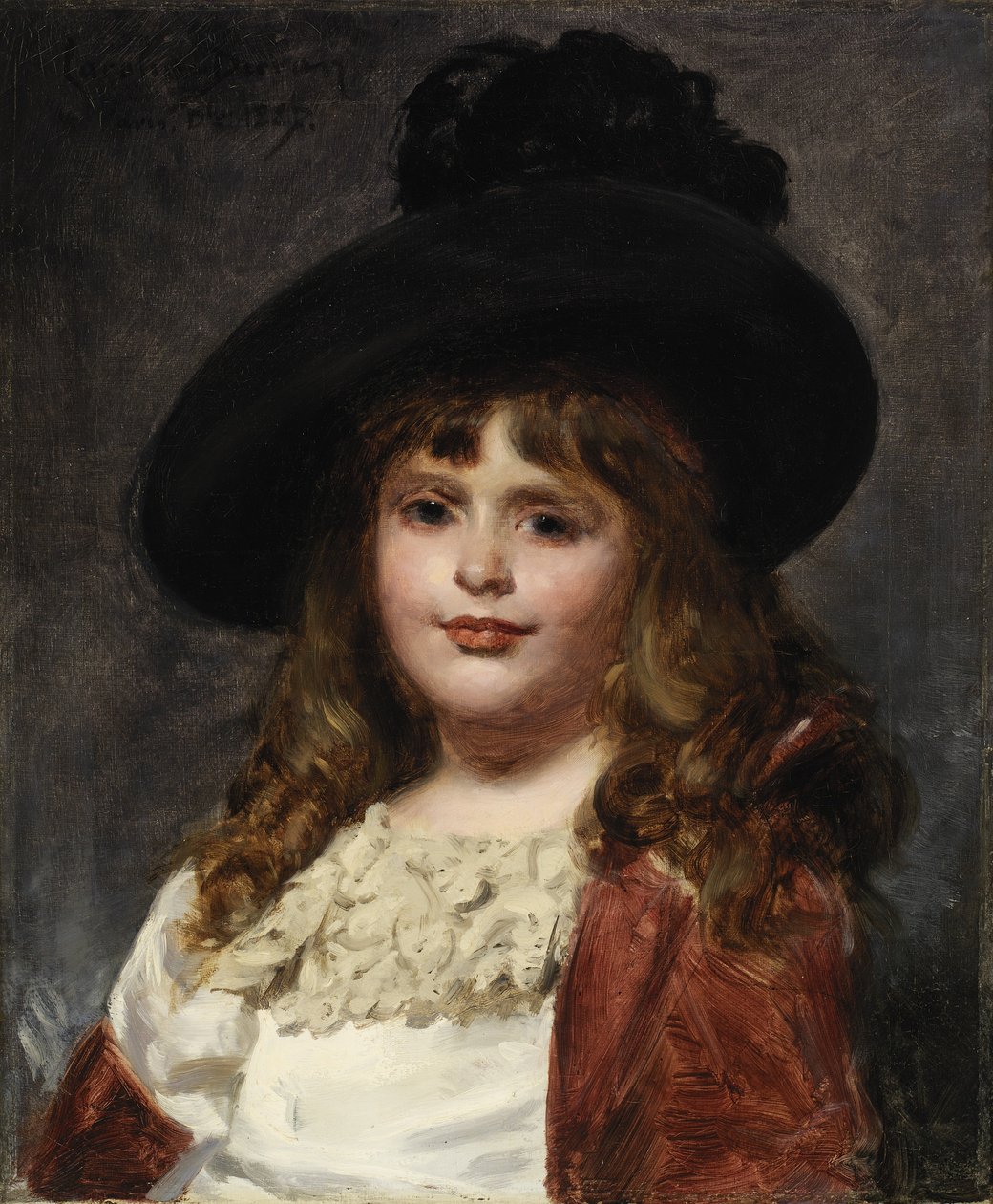 Laura às sete de Emile Auguste Carolus Duran