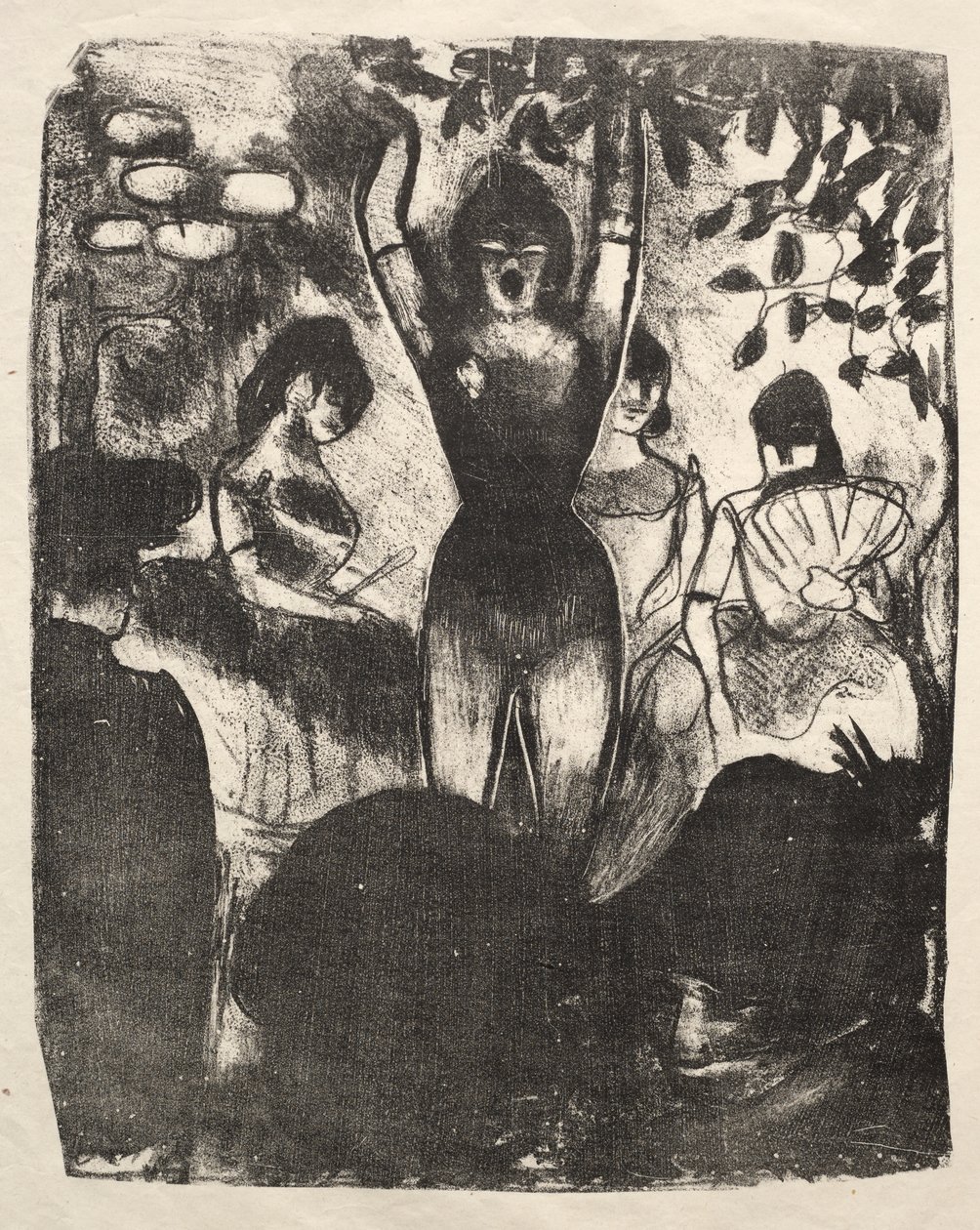 Cantora no Café-Concerto de Emile Bernard