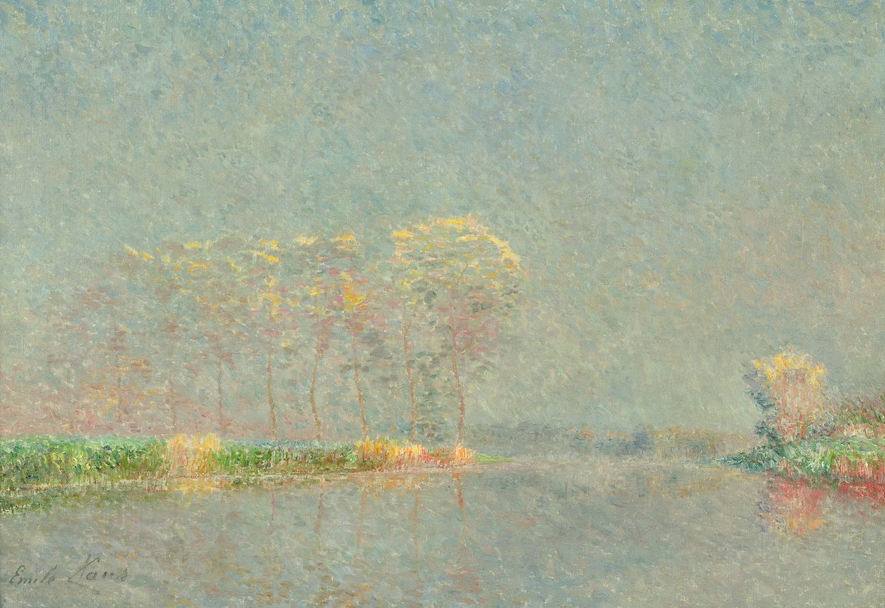 Nevoeiro na Lys de Emile Claus