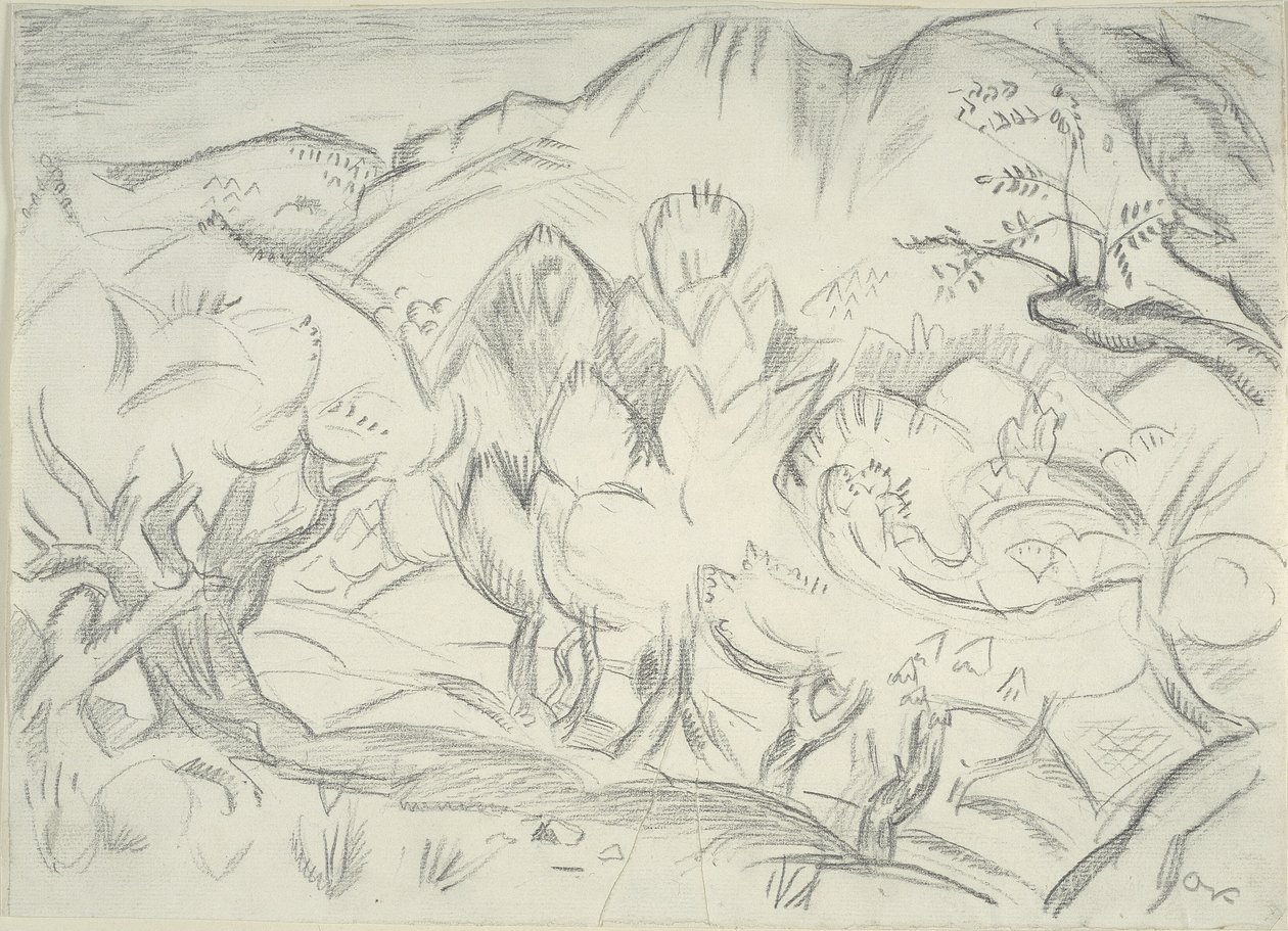 Paisagem, Cassis de Emile Othon Friesz
