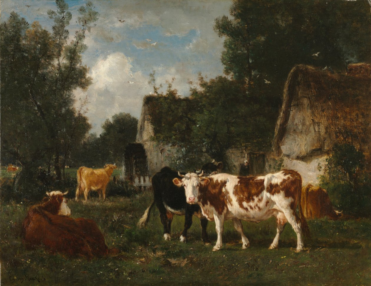 O moinho de Émile van Marcke