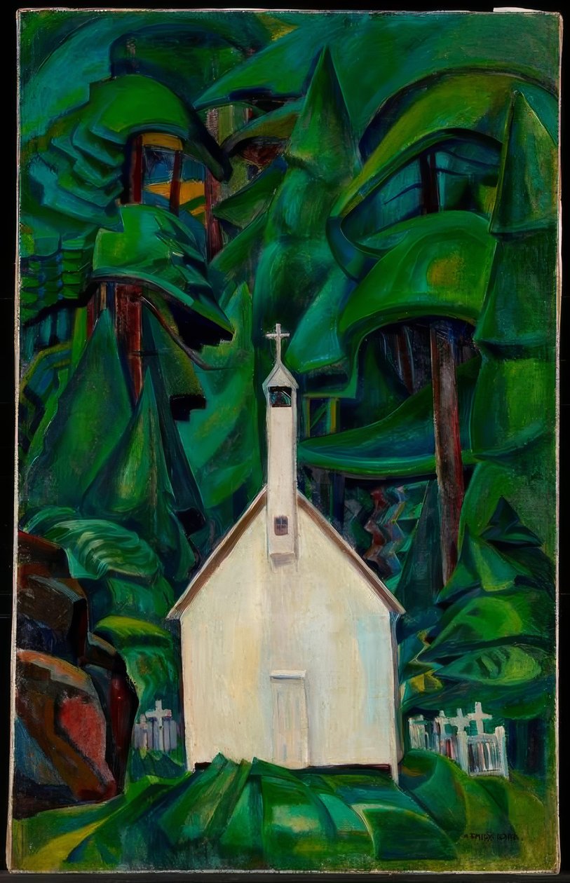 E.Carr, Chruch indiano de Emily Carr