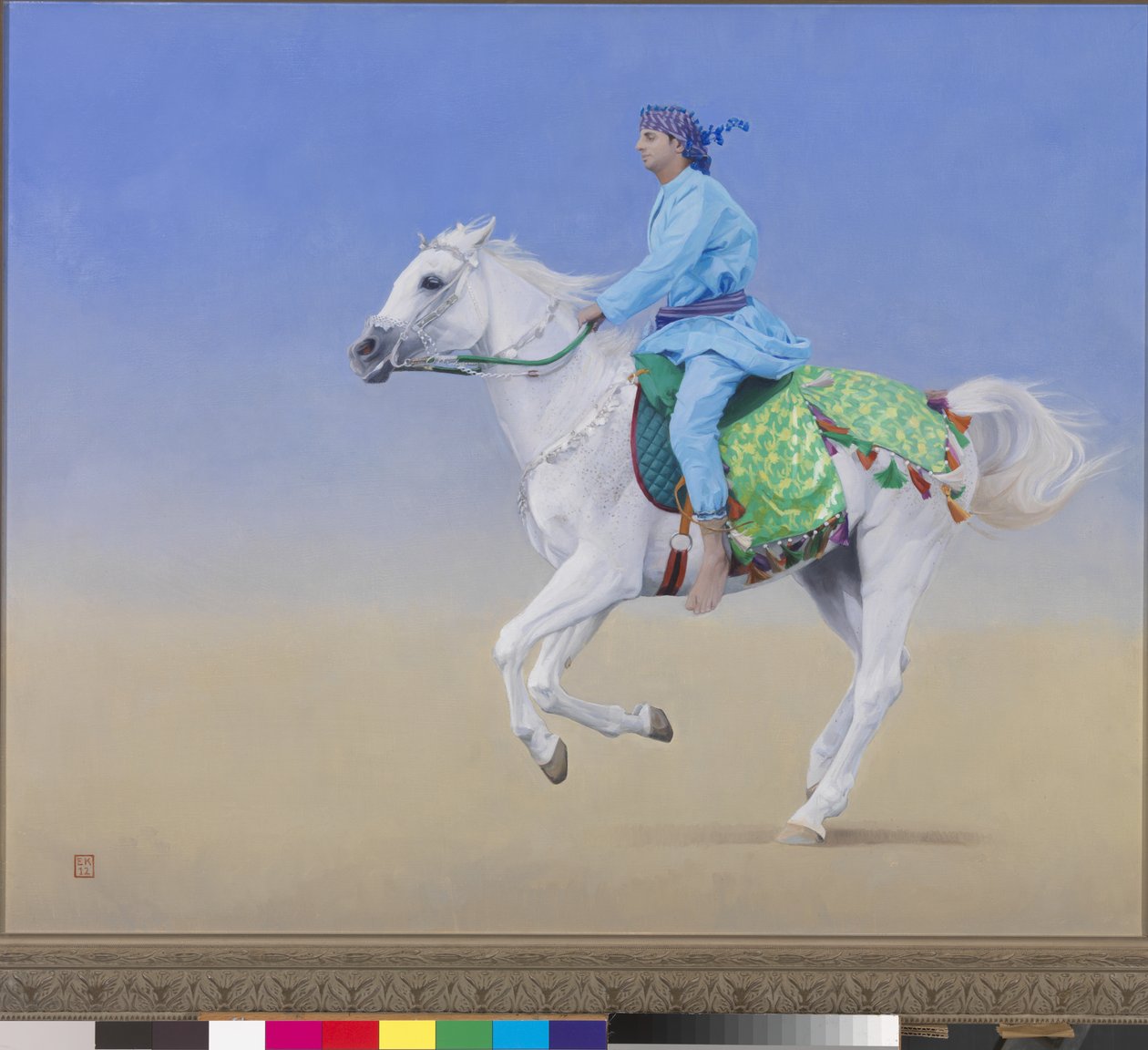 Oman Cavalryman, 2012 de Emma Kennaway
