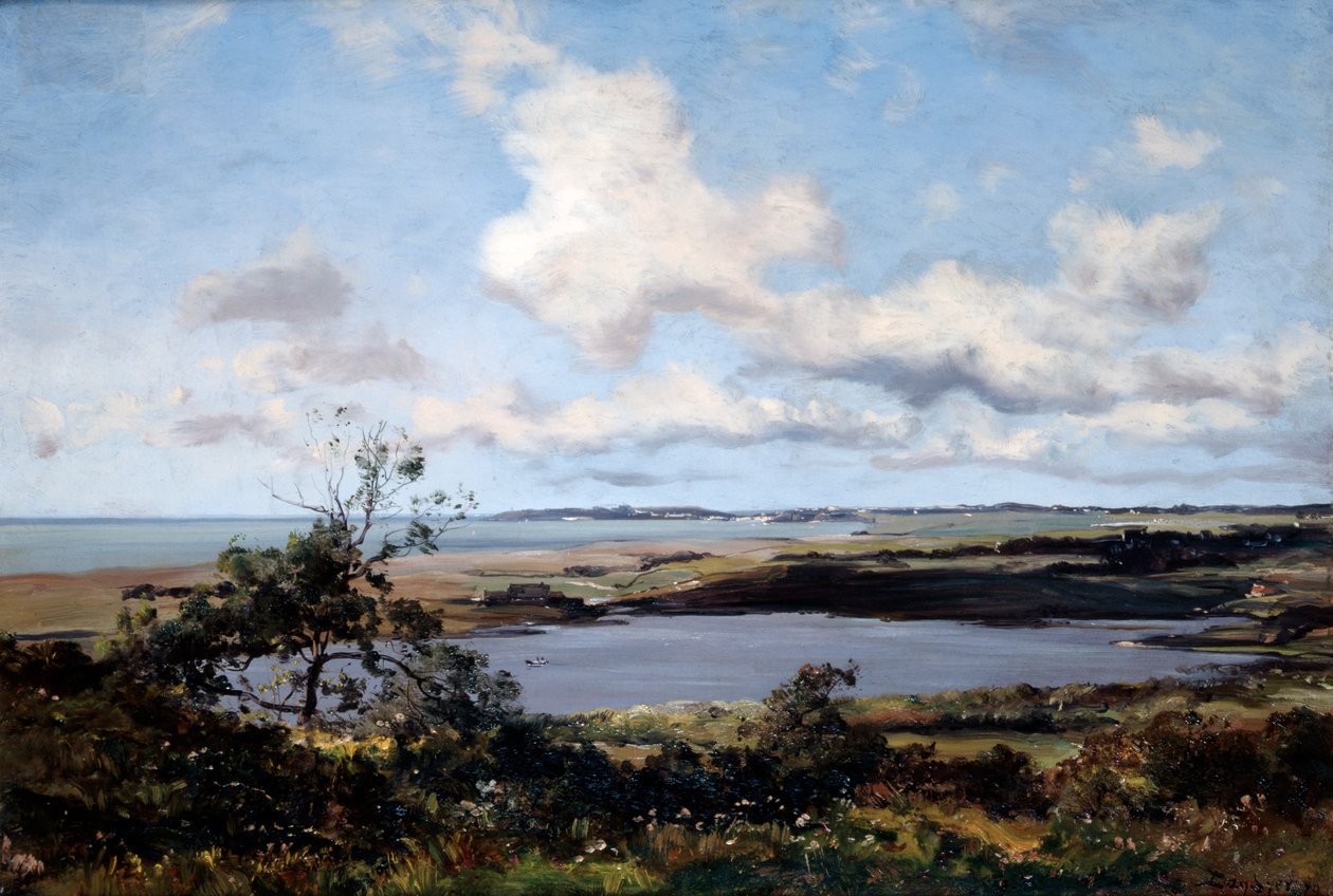 A lagoa da bolha, 1879. de Emmanuel Lansyer