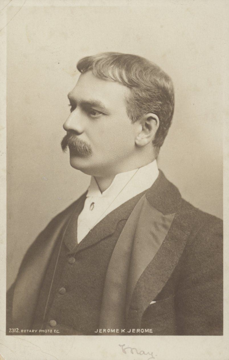 Jerome K Jerome (1859-1927), autor inglês de English Photographer