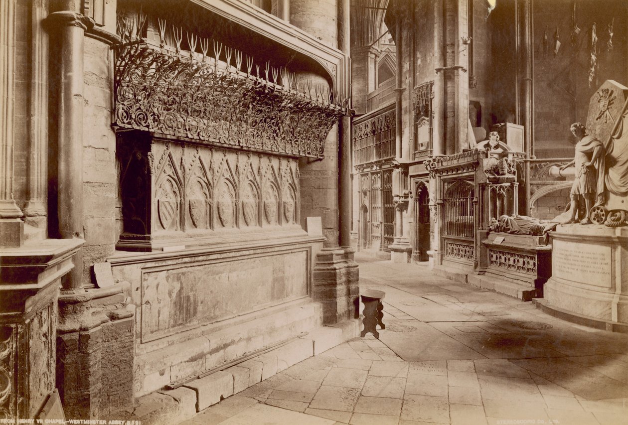 Postal da Abadia de Westminster de English Photographer