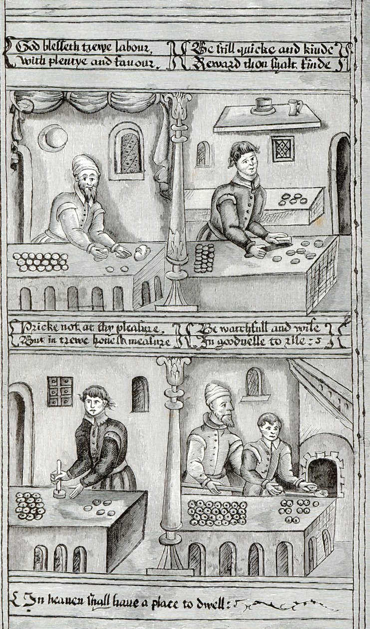 Padeiros de York AD, 1595-96 de English School