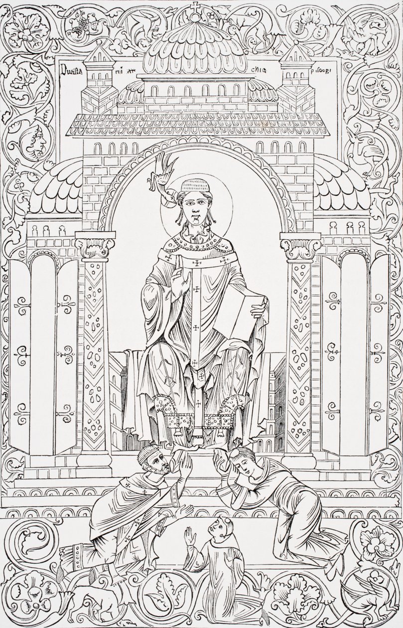 Papa São Gregório I, 1848 de English School