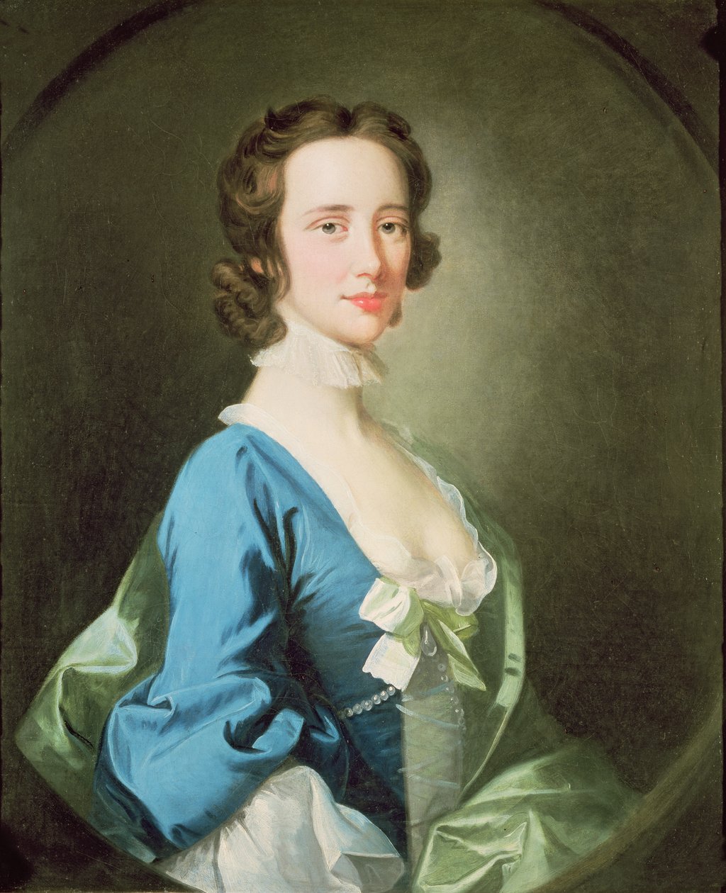 Retrato de uma mulher de English School