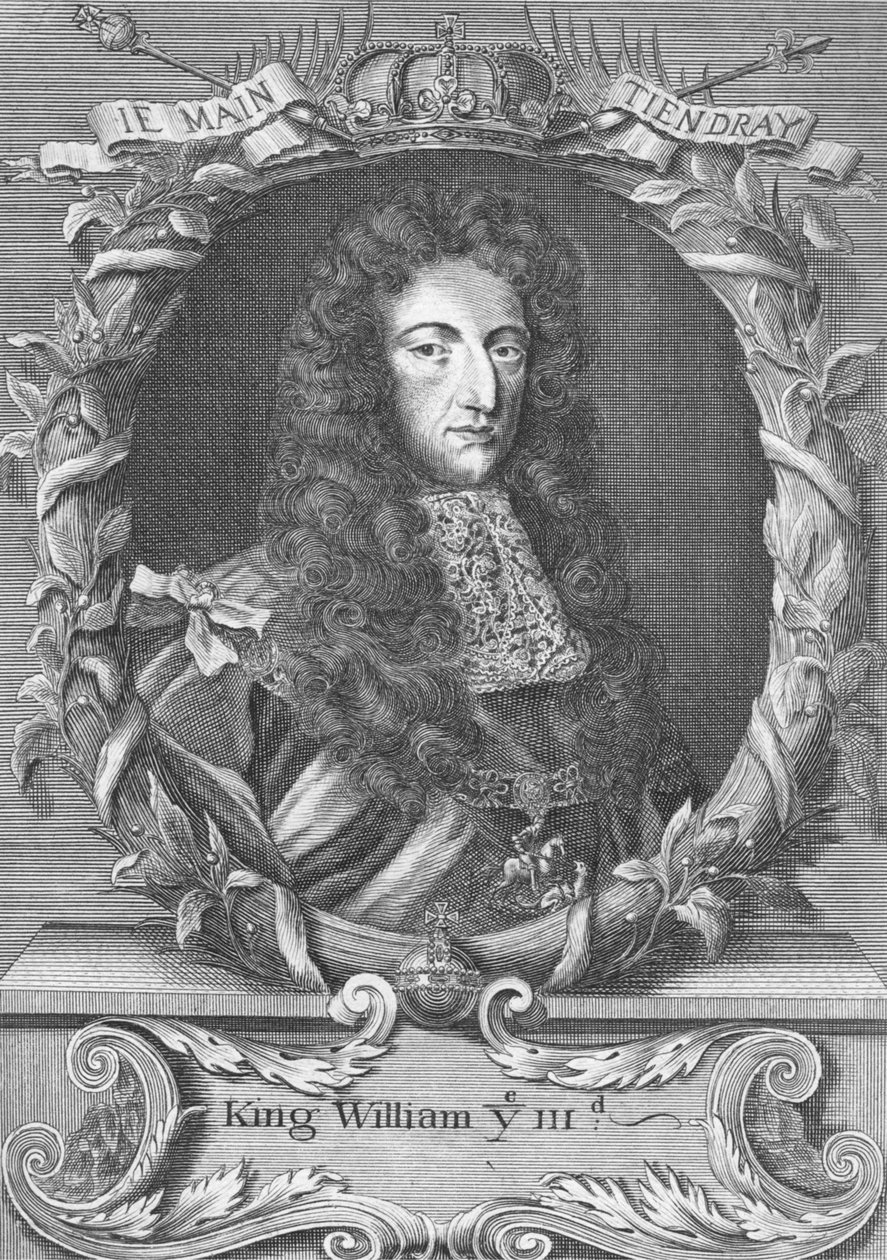 William III (1650-1702) Stadholder e rei da Inglaterra de English School