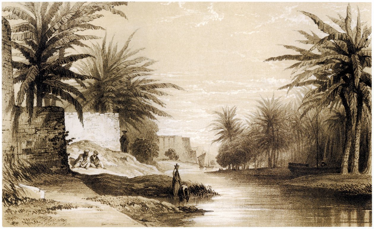 Basra, c.1834-37 (desenho) de English School