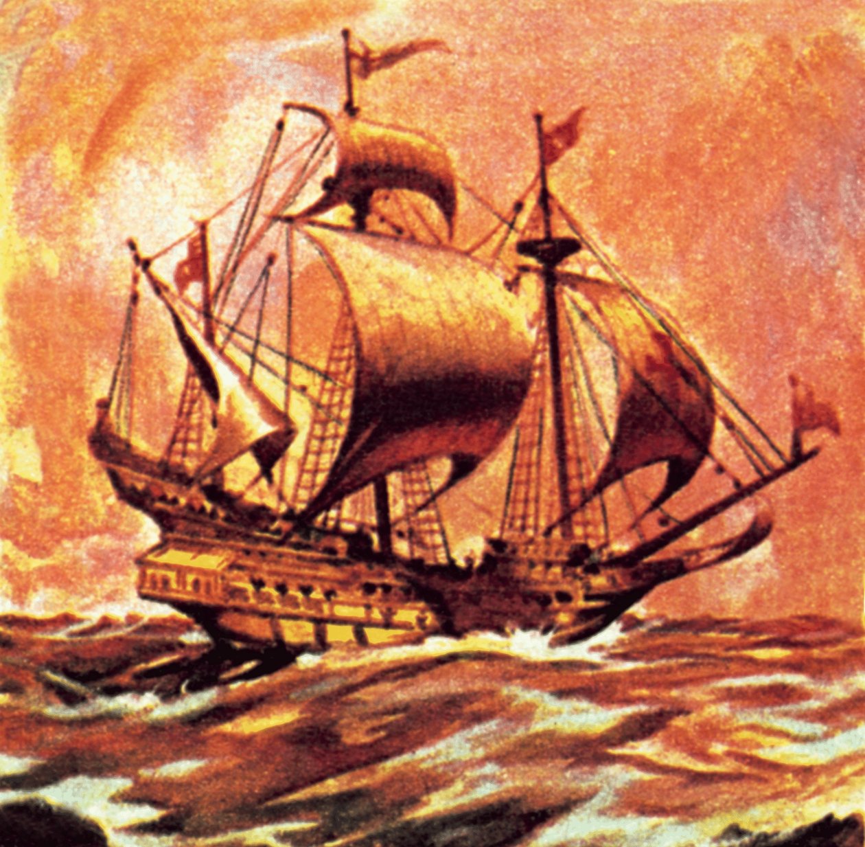 Drake&39;s Golden Hind de English School