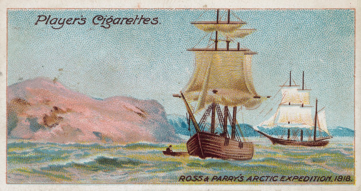 Expedição ao Ártico Ross e Parrys, 1818 de English School