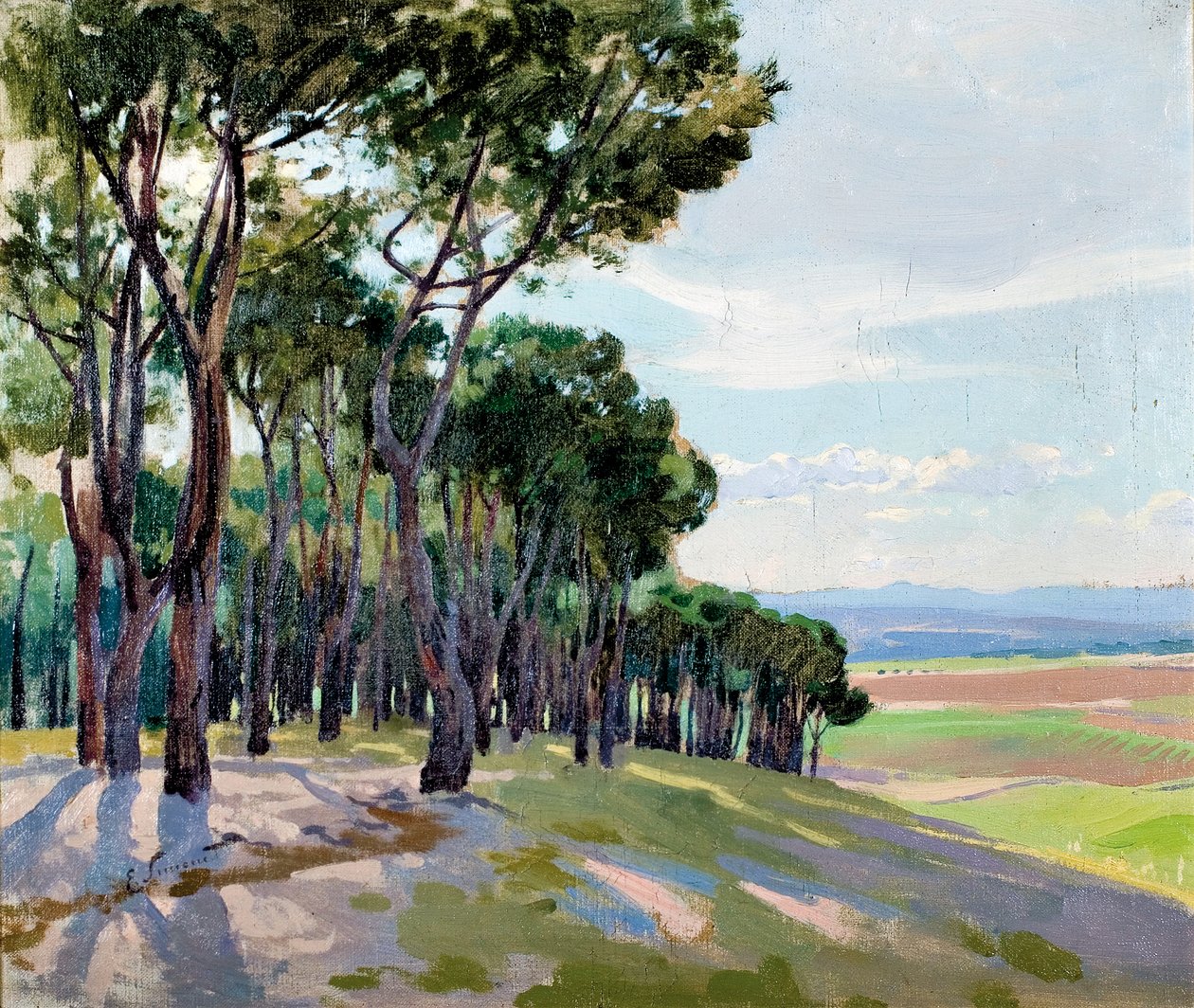 Paisagem de La Moncloa de Enrique Simonet