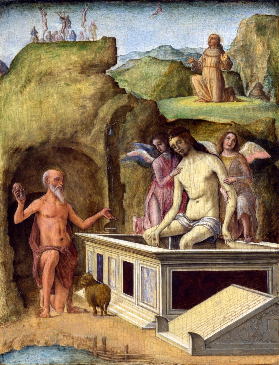 O Cristo Morto de Ercole de Roberti