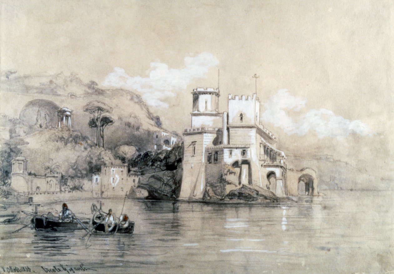 Rocca Matilde em Nápoles de Ercole Gigante