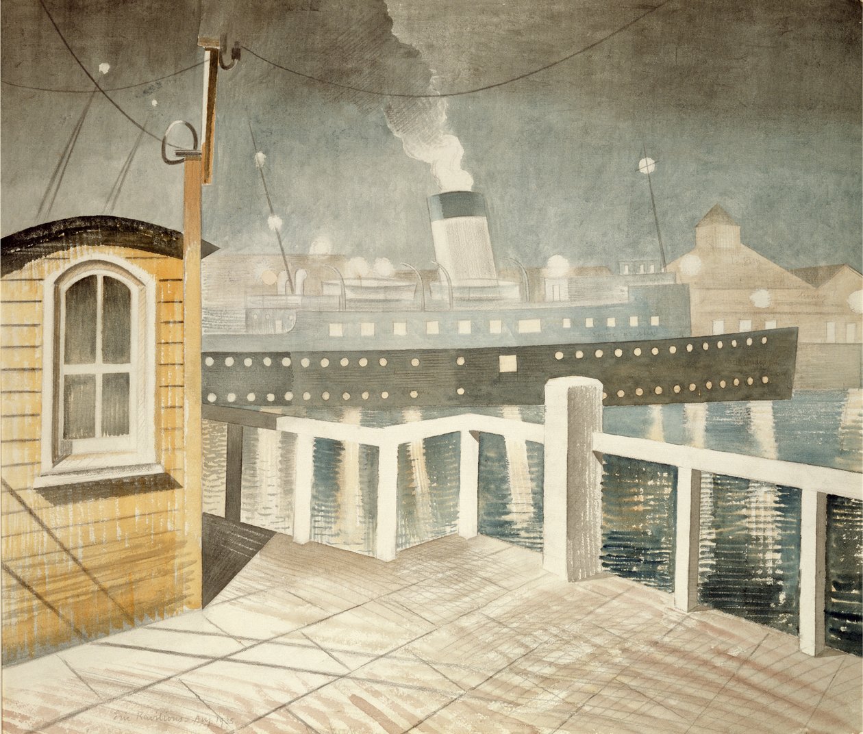 Vaporizador de canal de Eric Ravilious